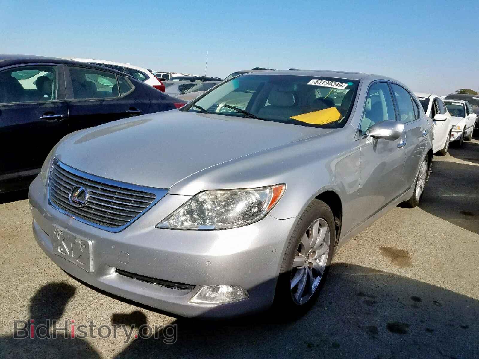 2007 LEXUS LS460 - VIN: JTHBL46FX75045008 - Фото 2