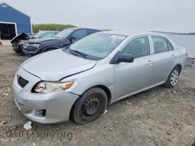 2009 Toyota COROLLA Base, silver — VIN JTDBL40E299092188, Copart