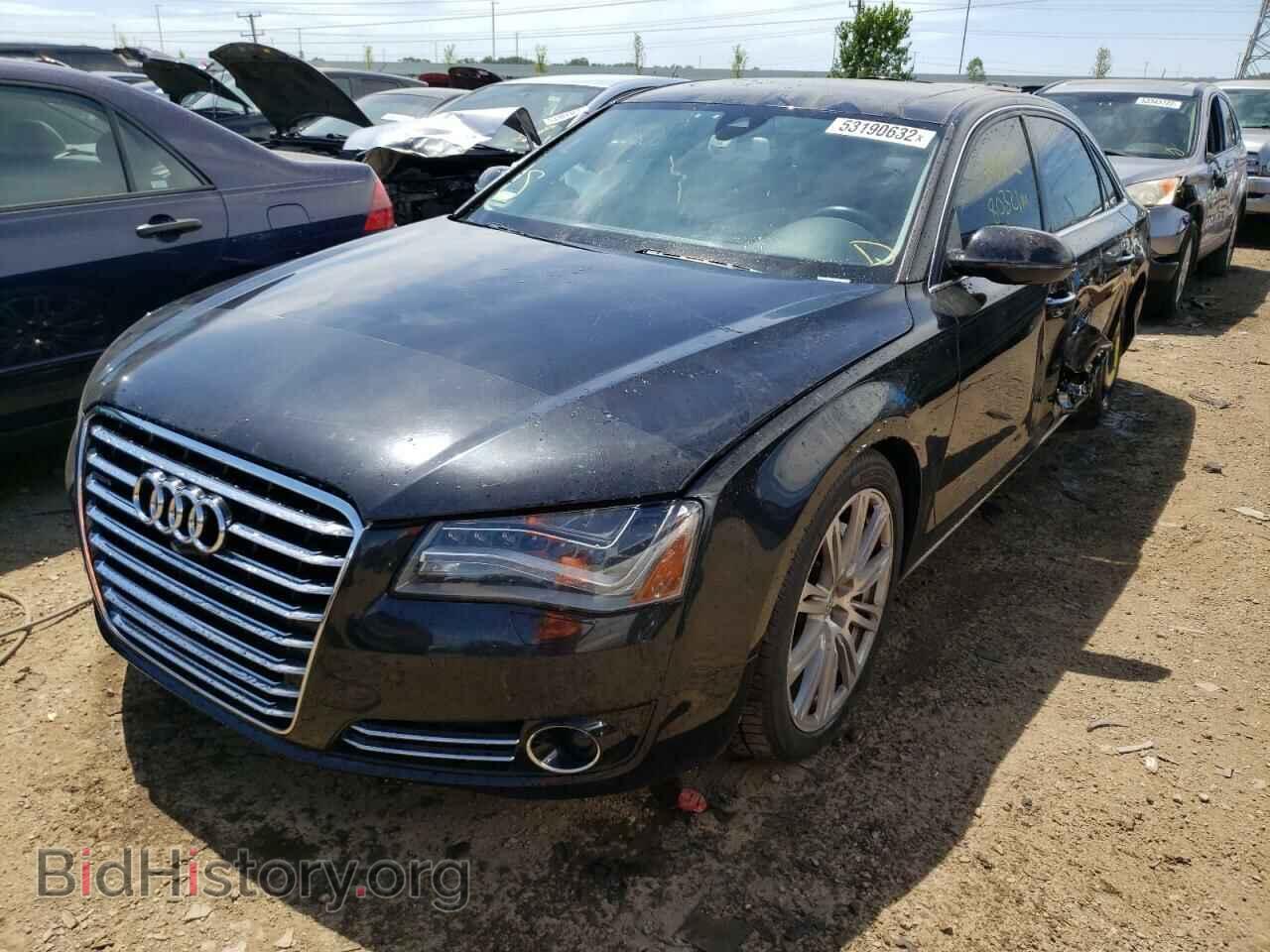 2014 AUDI A8 - VIN: WAURMAFD4EN003311 - Фото 2