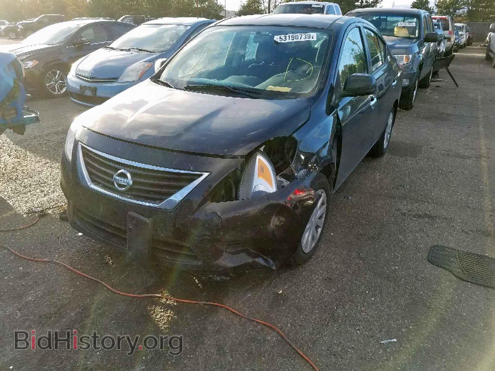 2012 NISSAN VERSA - VIN: 3N1CN7AP2CL881846 - Фото 2