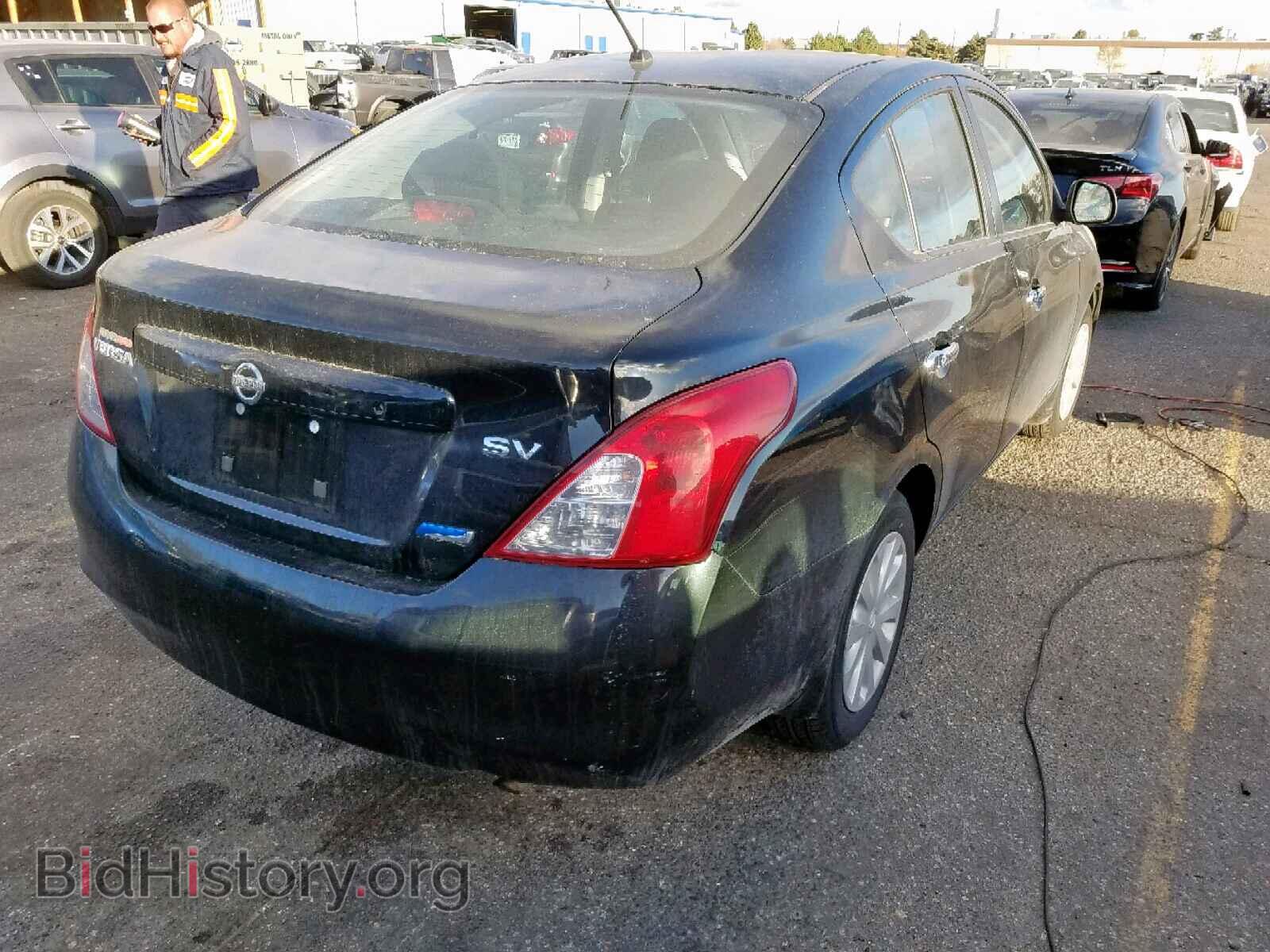 2012 NISSAN VERSA - VIN: 3N1CN7AP2CL881846 - Фото 4