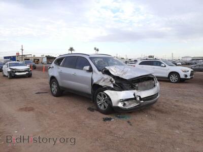2017 Chevrolet TRAVERSE Traverse L, silver — VIN 1GNKRGKD3HJ159650, Copart