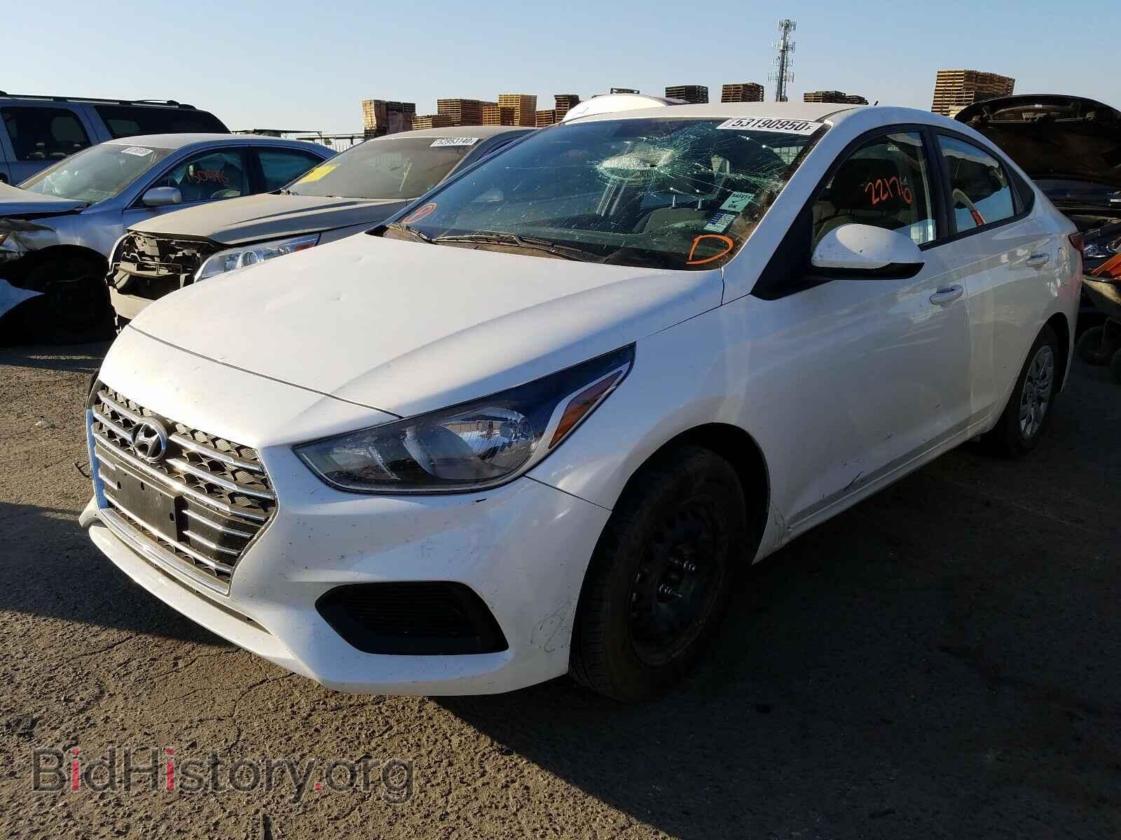 2019 HYUNDAI ACCENT - VIN: 3KPC24A37KE088417 - Фото 2