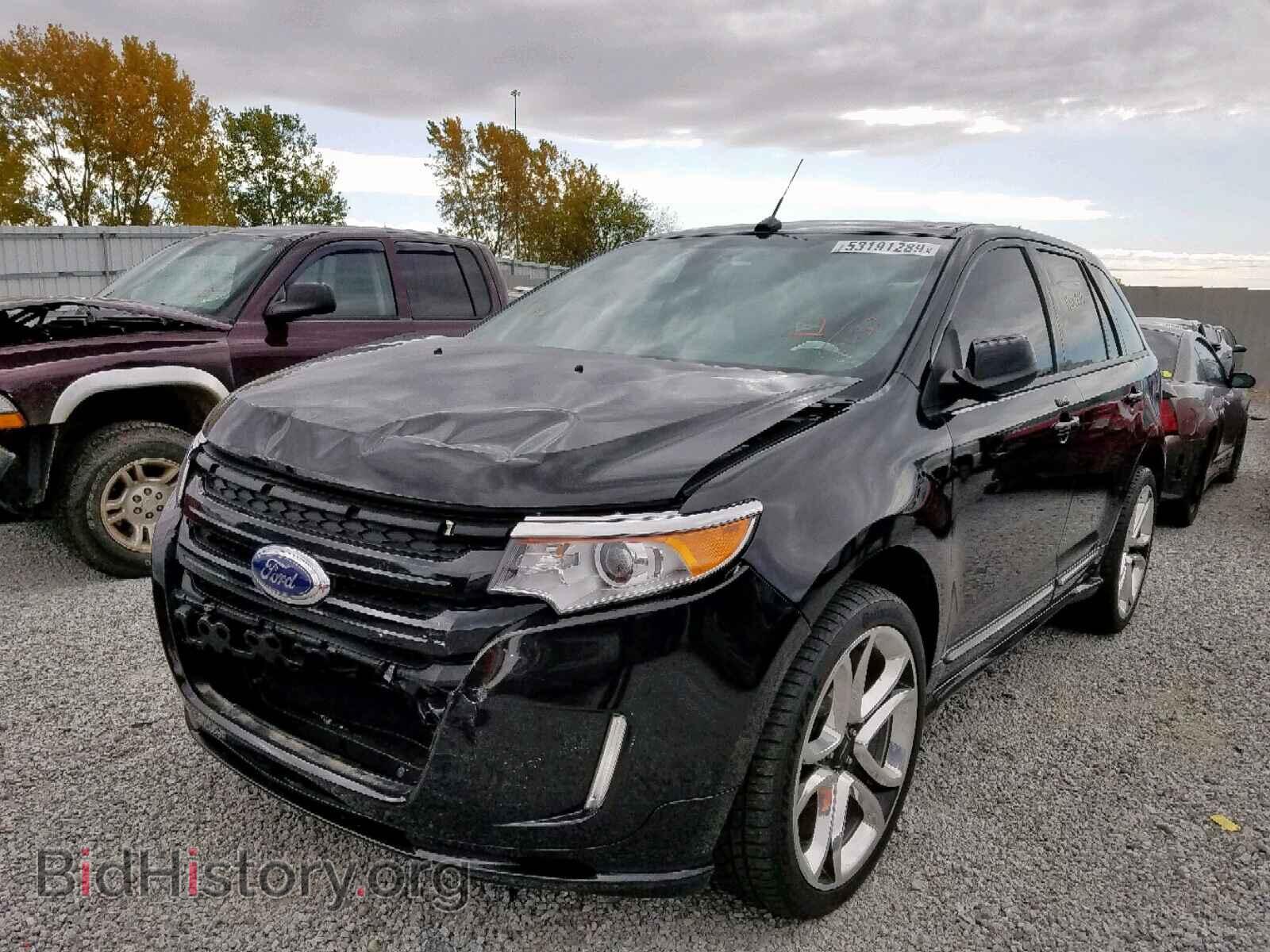2013 FORD EDGE - VIN: 2FMDK4AKXDBA40637 - Фото 2