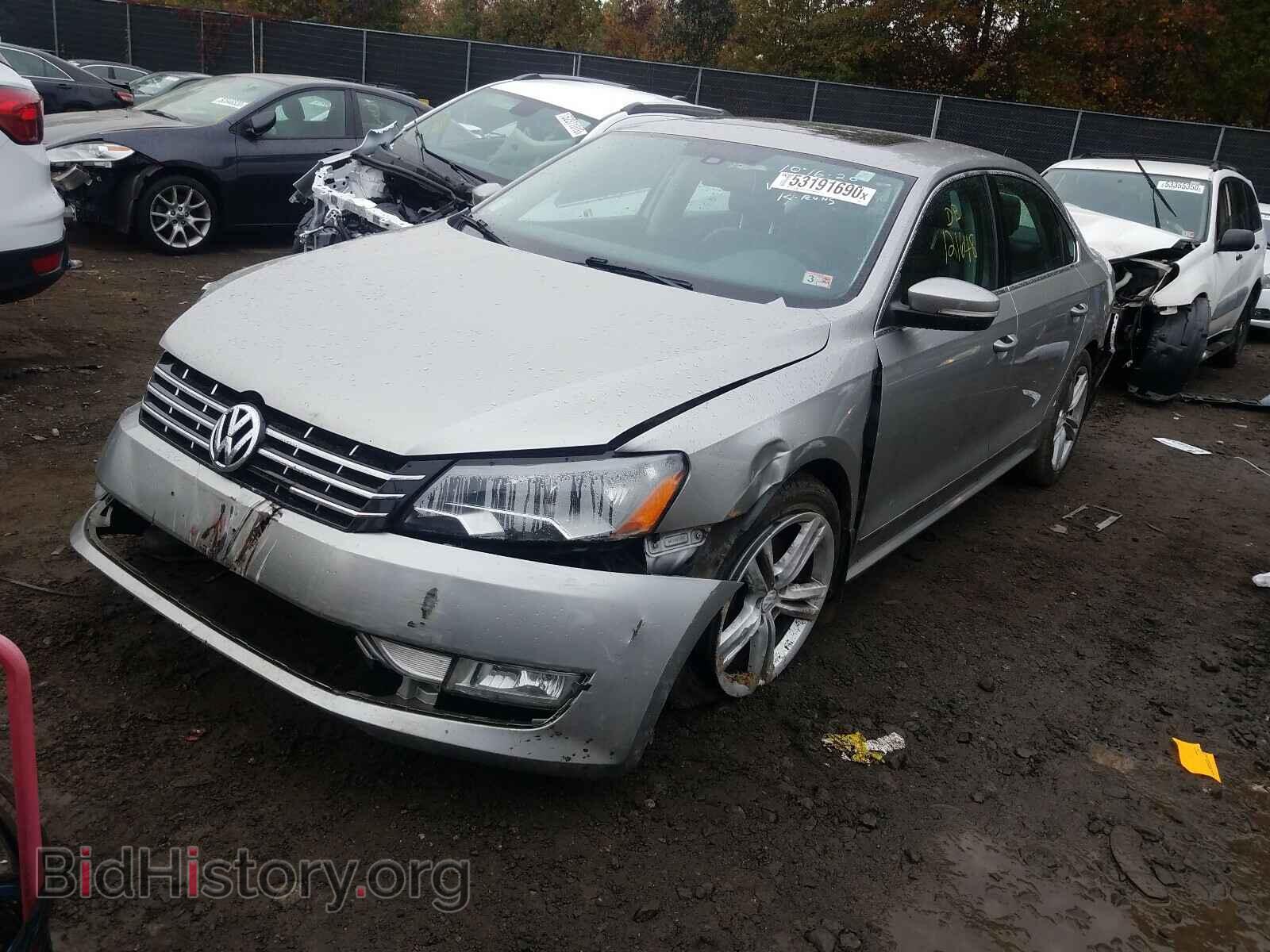 2014 VOLKSWAGEN PASSAT - VIN: 1VWCN7A36EC022460 - Фото 2