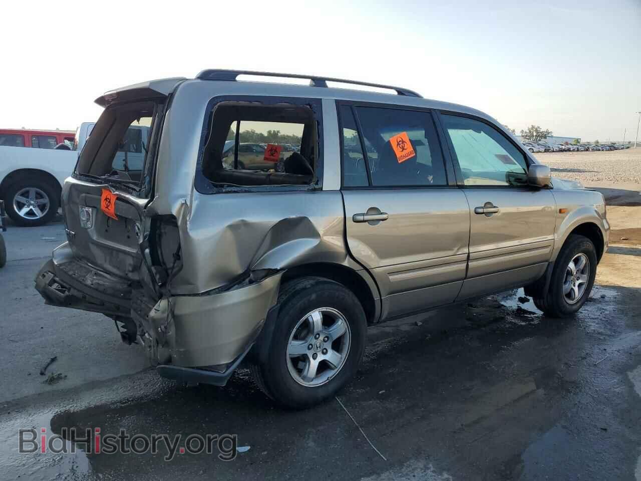 2007 HONDA PILOT - VIN: 5FNYF28547B043362 - Фото 3