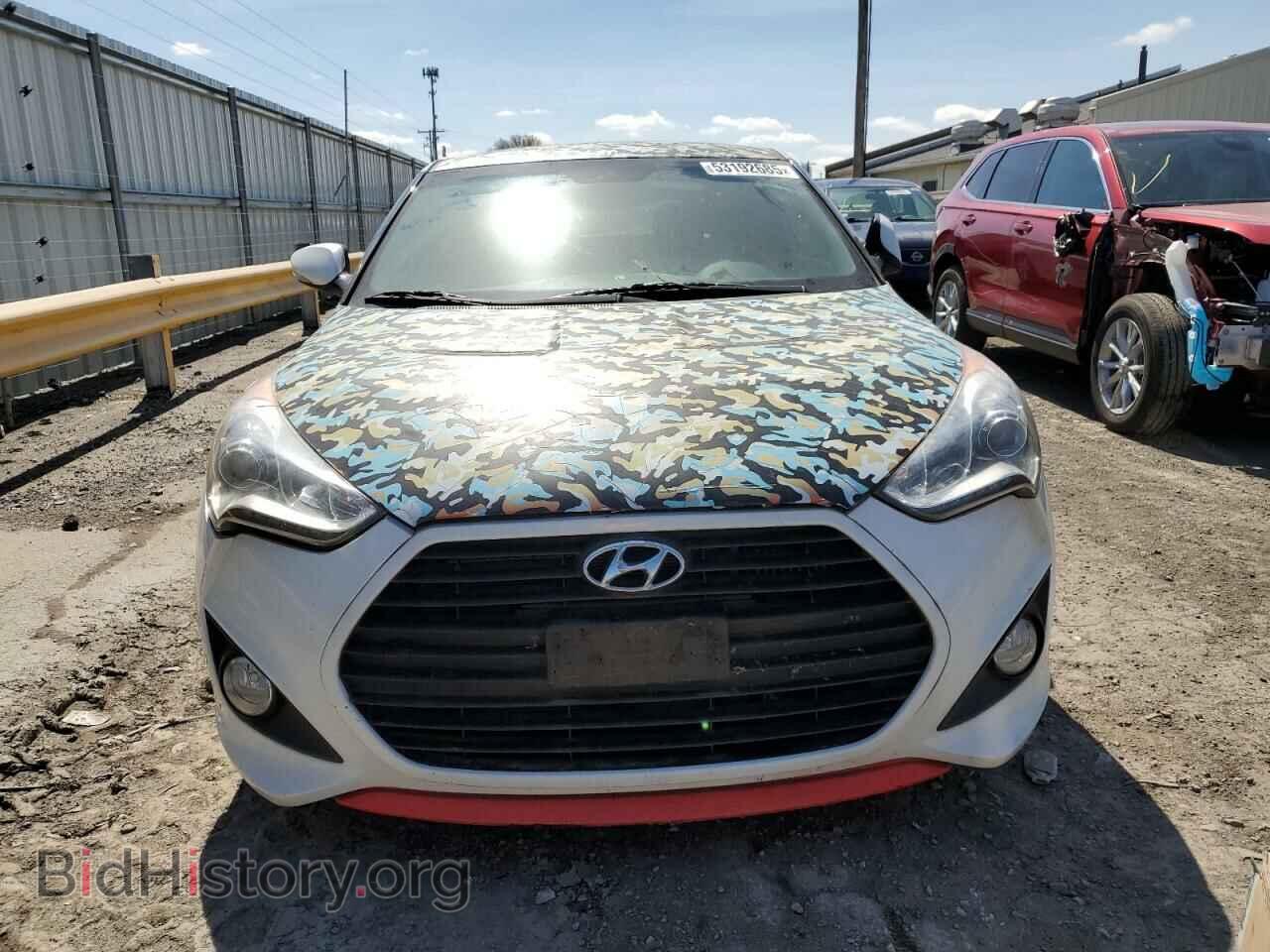 2013 HYUNDAI VELOSTER - VIN: KMHTC6AE0DU130971 - Фото 5