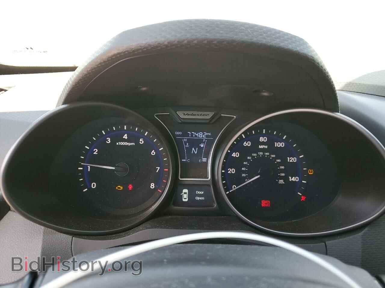 2013 HYUNDAI VELOSTER - VIN: KMHTC6AE0DU130971 - Фото 9