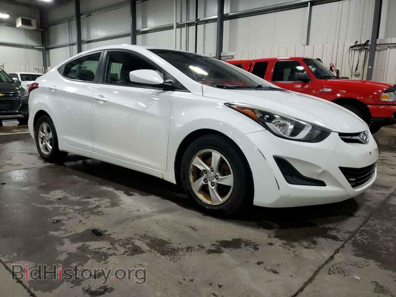2015 HYUNDAI ELANTRA - VIN: 5NPDH4AE4FH622477 - Фото 4