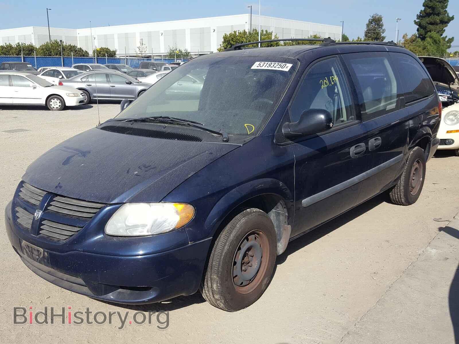 2005 DODGE CARAVAN - VIN: 1D4GP24R75B286264 - Фото 2