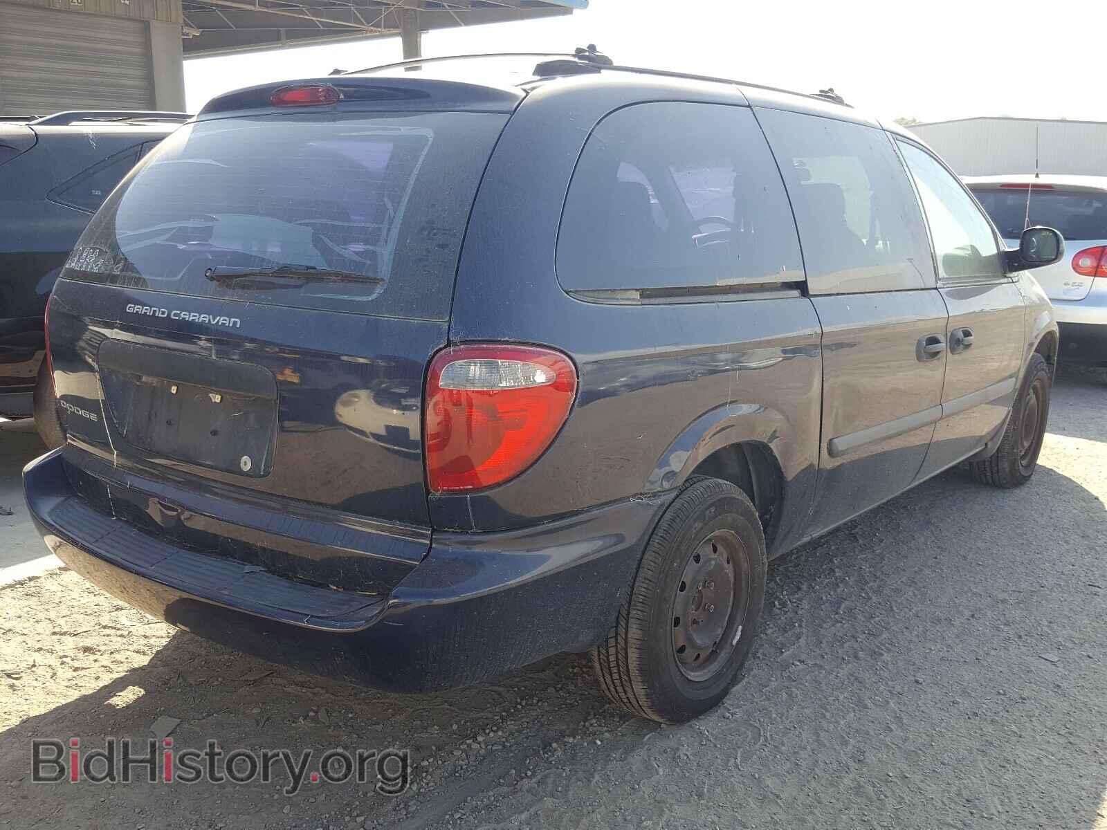 2005 DODGE CARAVAN - VIN: 1D4GP24R75B286264 - Фото 4
