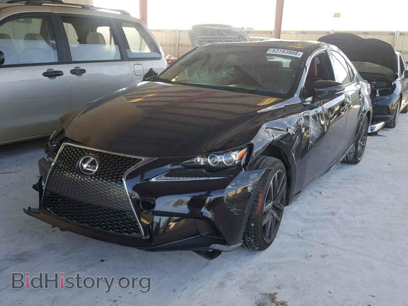 2016 LEXUS IS - VIN: JTHBA1D28G5001576 - Фото 2