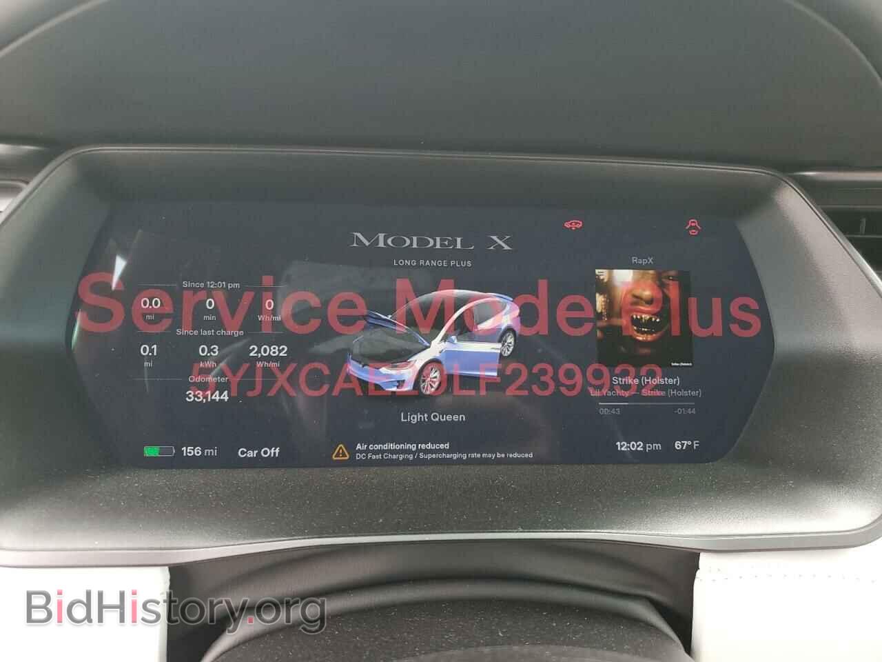 2020 TESLA MODEL X - VIN: 5YJXCAE29LF239932 - Photo 9