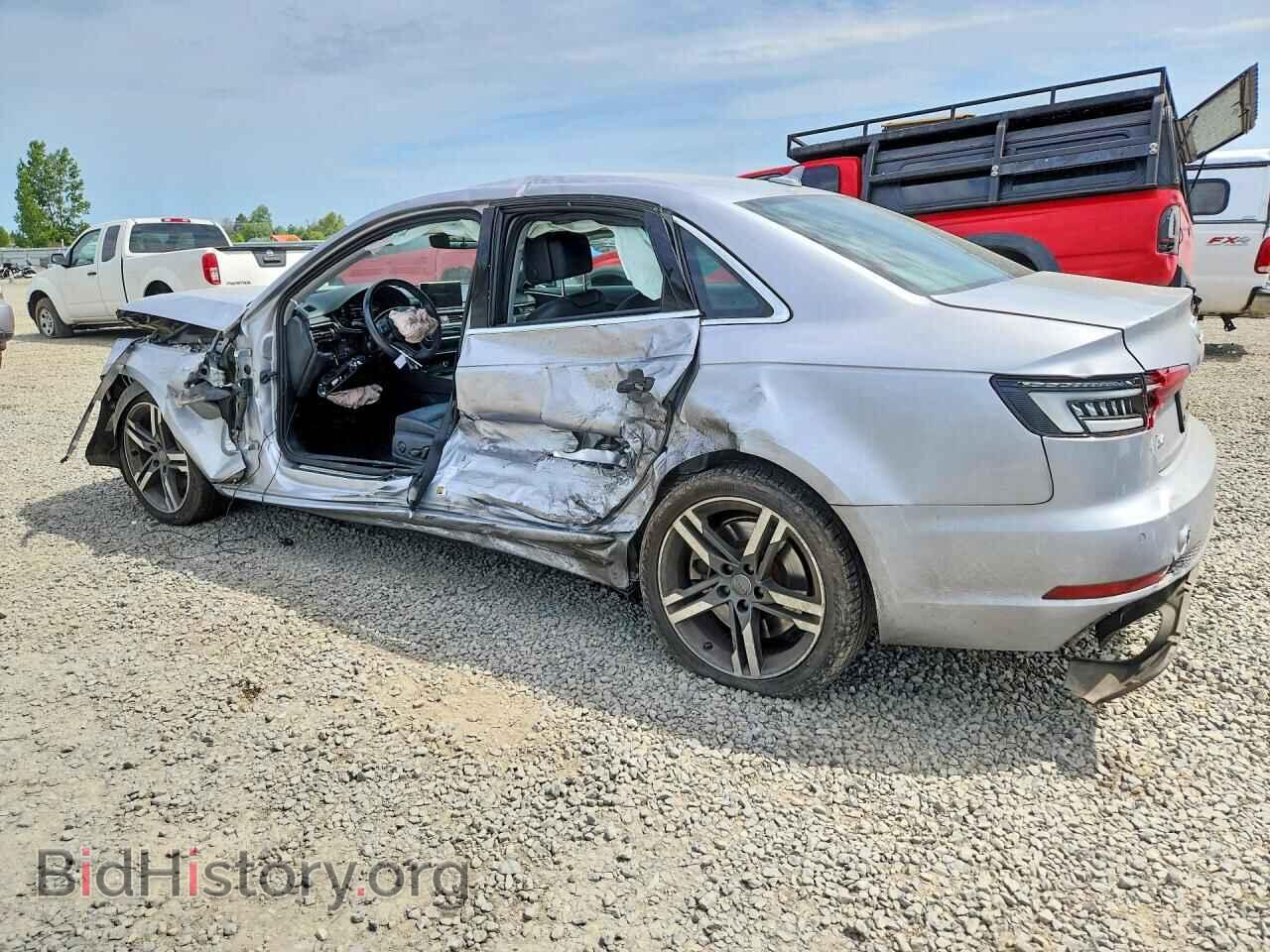 2018 AUDI A4 - VIN: WAUFNAF4XJA121008 - Фото 2