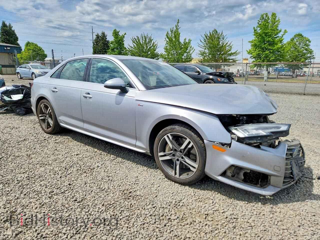 2018 AUDI A4 - VIN: WAUFNAF4XJA121008 - Фото 4