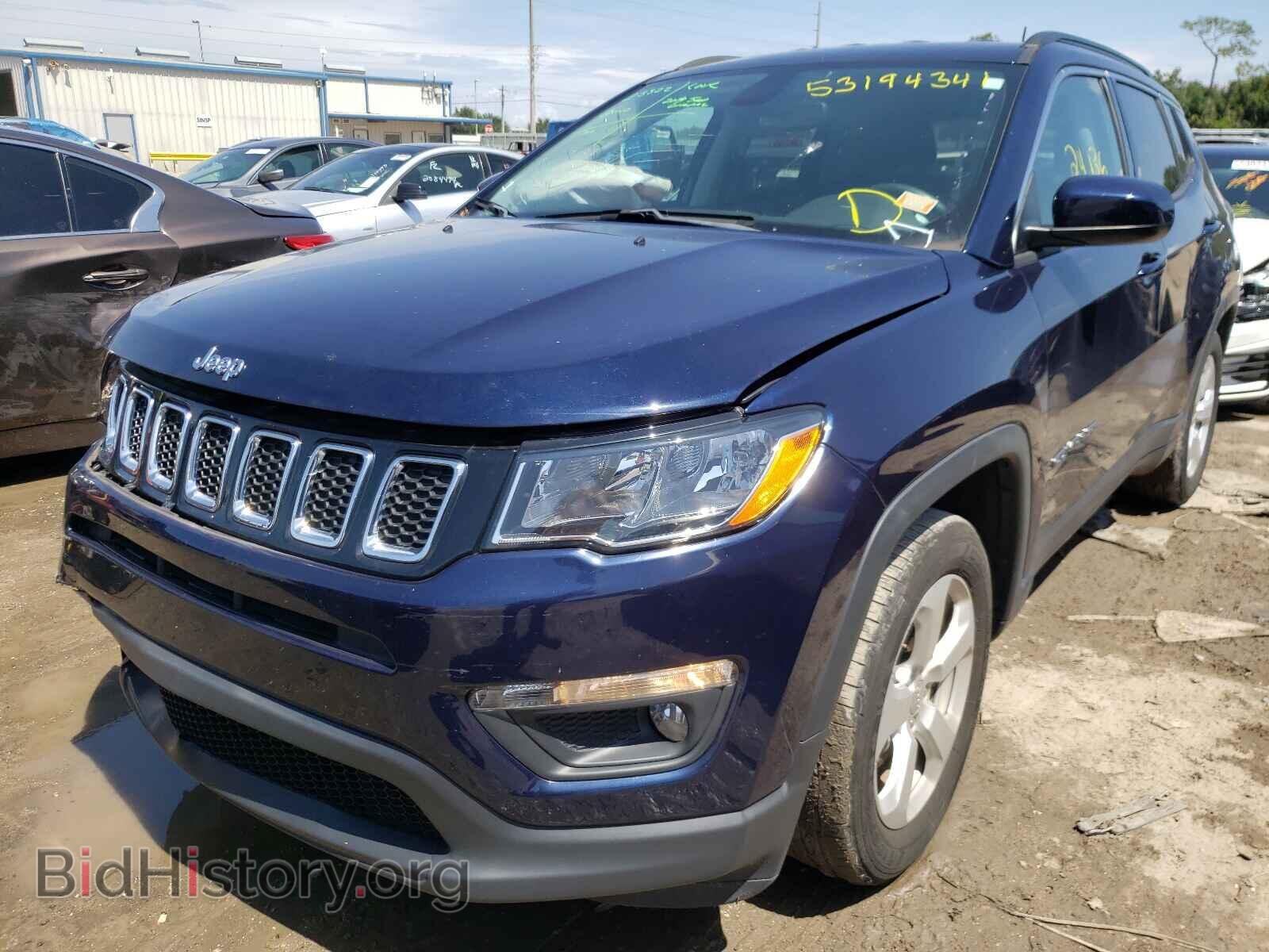 2019 JEEP COMPASS - VIN: 3C4NJCBB2KT652613 - Фото 2