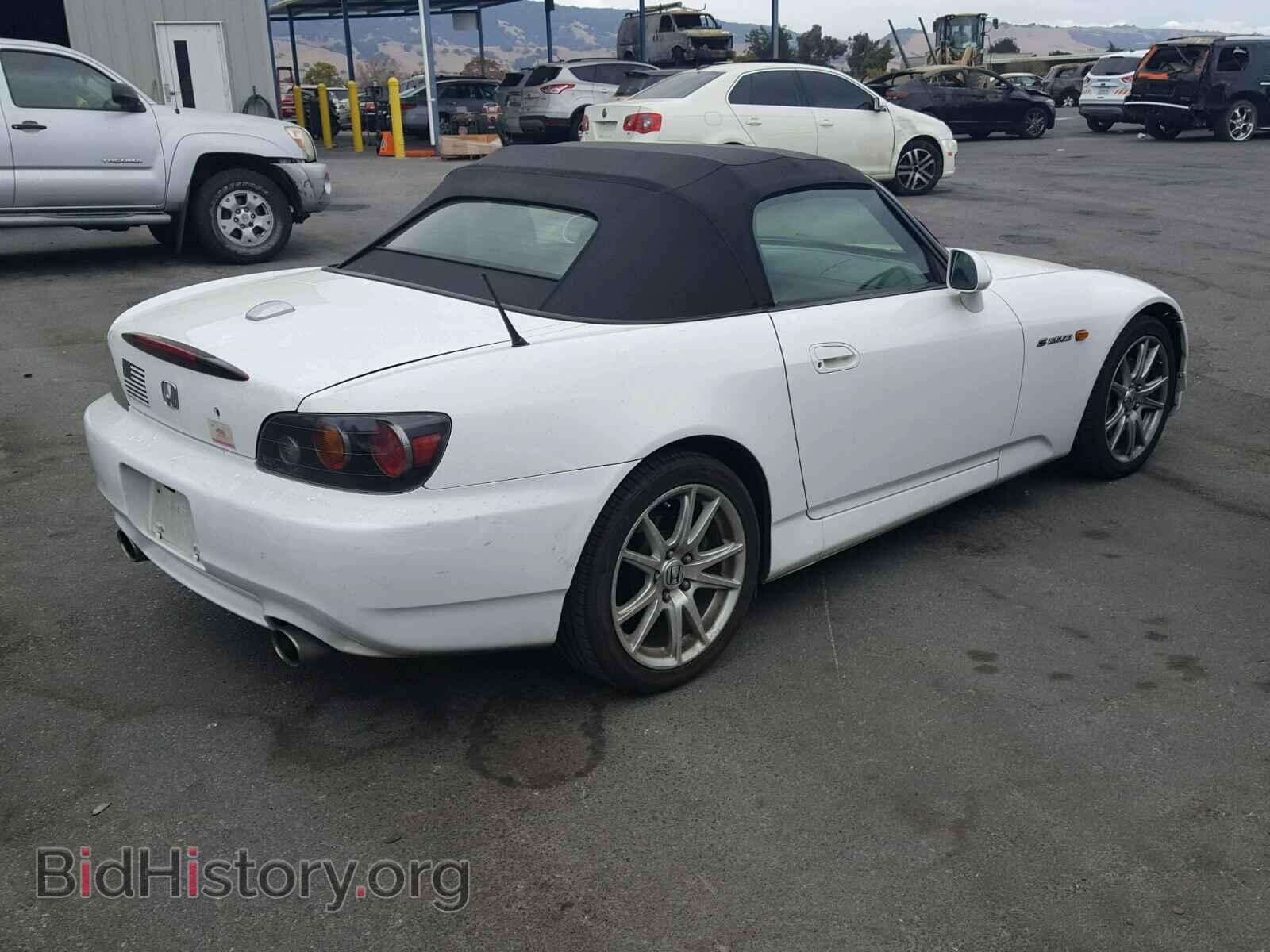 2004 HONDA S2000 - VIN: JHMAP21454T000771 - Фото 4