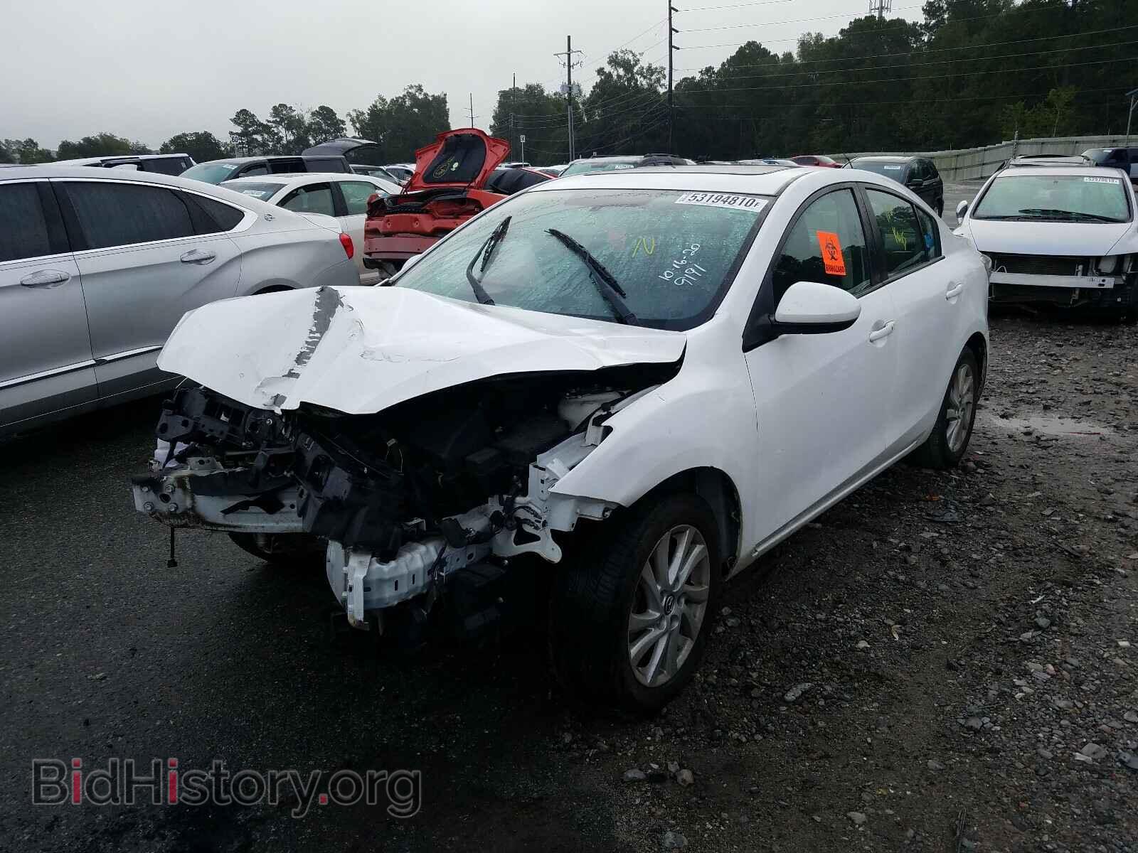 2013 MAZDA 3 - VIN: JM1BL1V71D1819191 - Фото 2