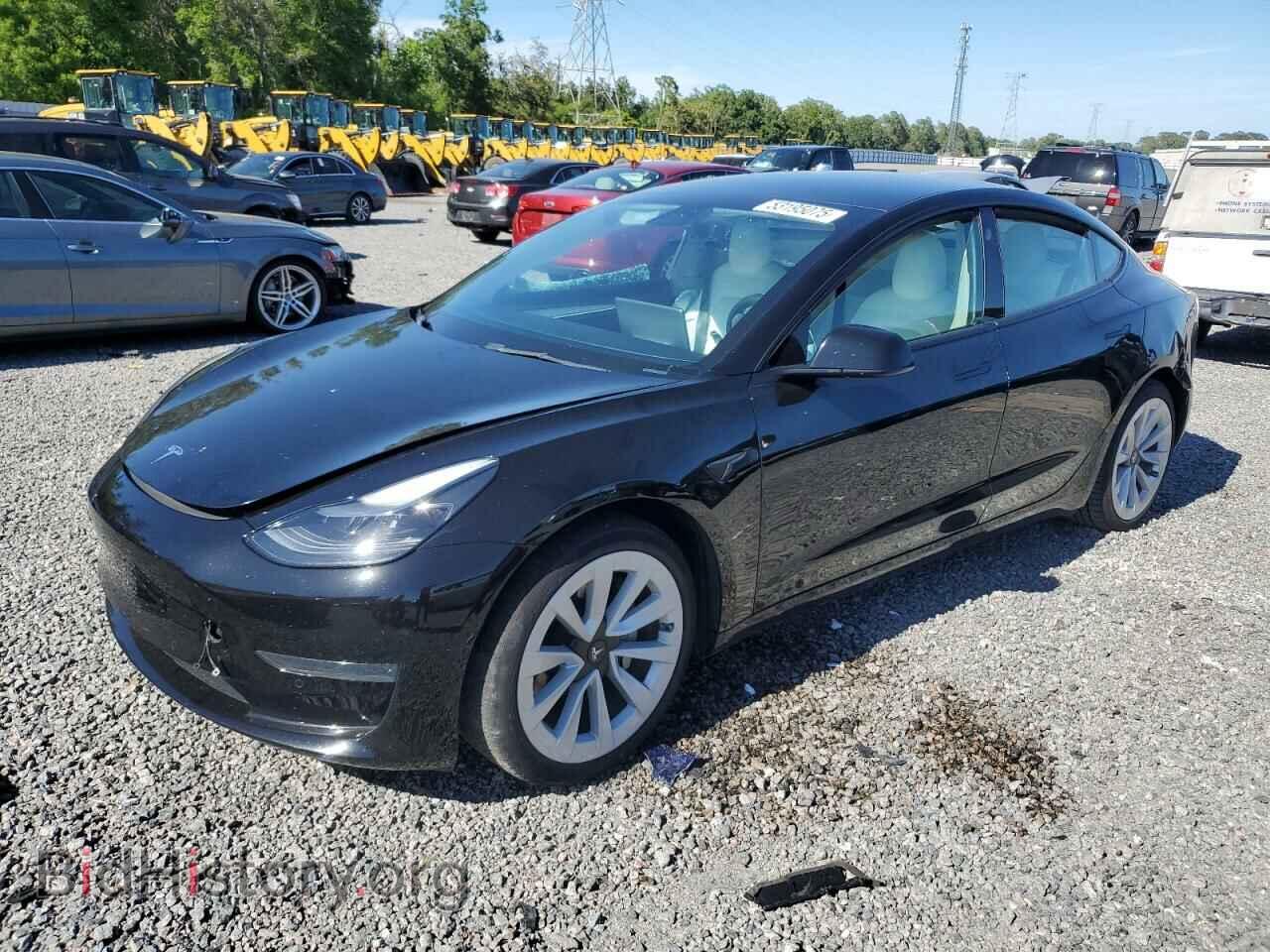 Фотография 5YJ3E1EA5NF102554 - TESLA MODEL 3 2022