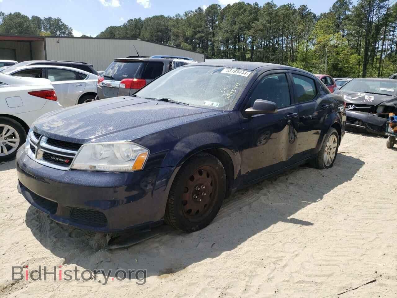 Фотография 1C3CDZAB0EN166748 - DODGE AVENGER 2014