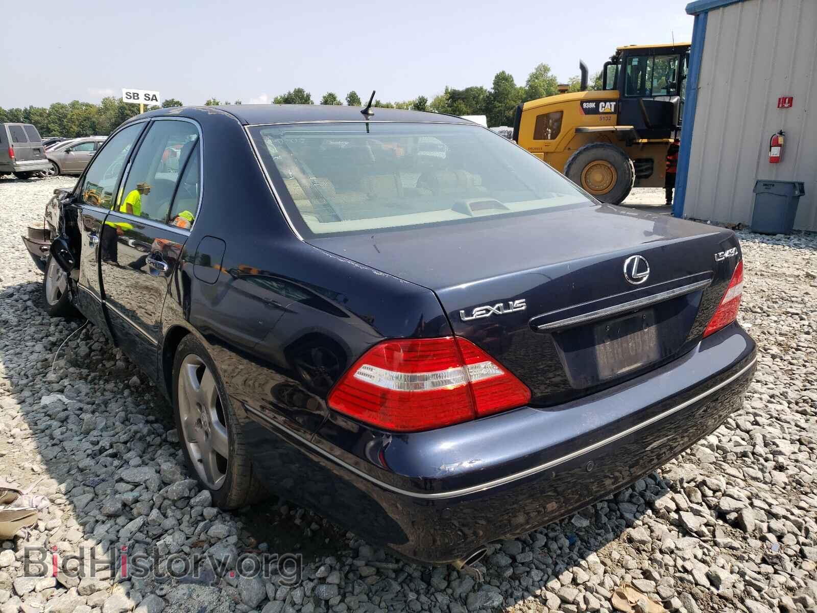 2006 LEXUS LS430 - VIN: JTHBN36F365040302 - Фото 3