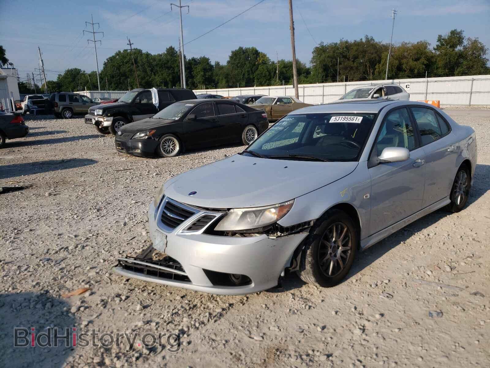 2008 SAAB 9 3 - VIN: YS3FB49Y581010526 - Фото 2