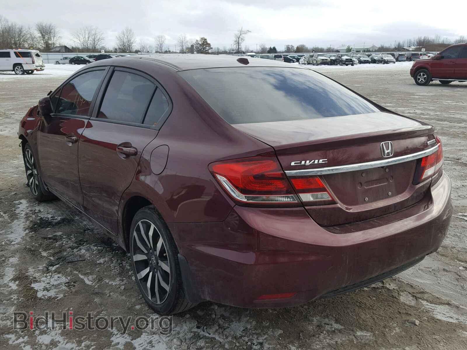 2014 HONDA CIVIC - VIN: 2HGFB2F72EH030321 - Фото 3