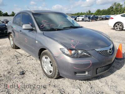 2008 Mazda 3 3 I, серый — VIN JM1BK12F681105447, Copart