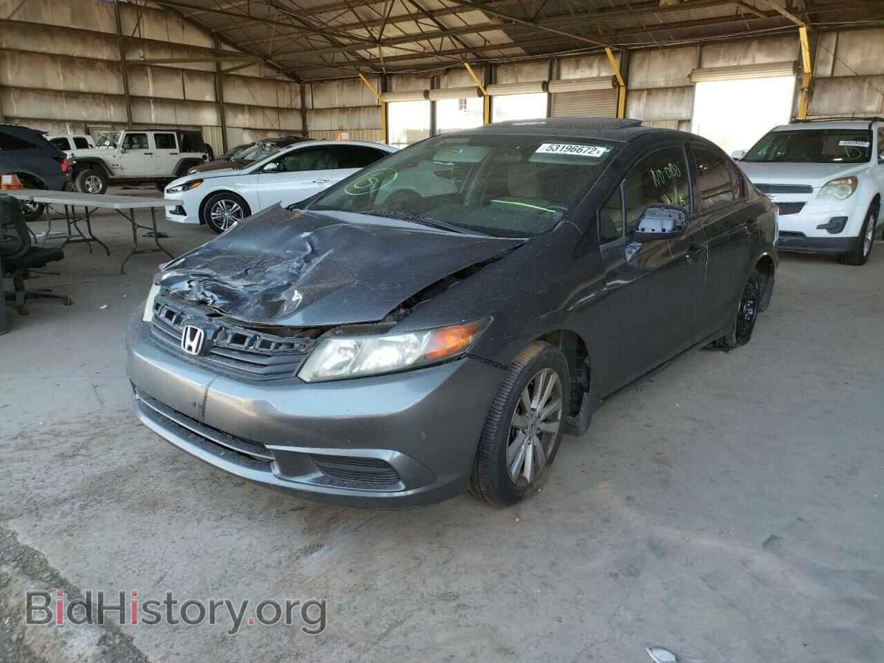 2012 HONDA CIVIC - VIN: 2HGFB2F87CH550682 - Фото 2