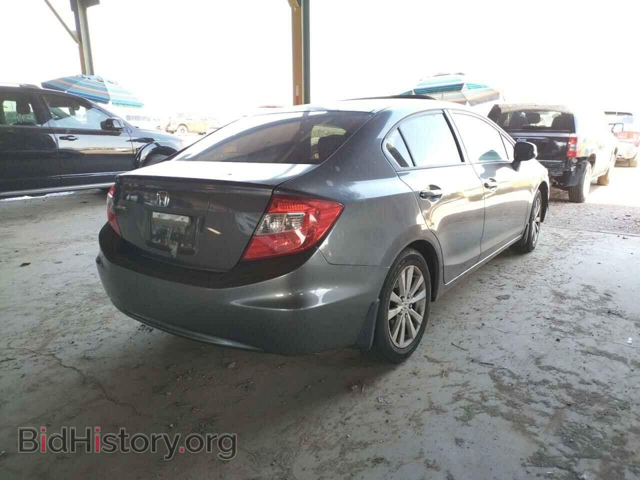 2012 HONDA CIVIC - VIN: 2HGFB2F87CH550682 - Фото 4