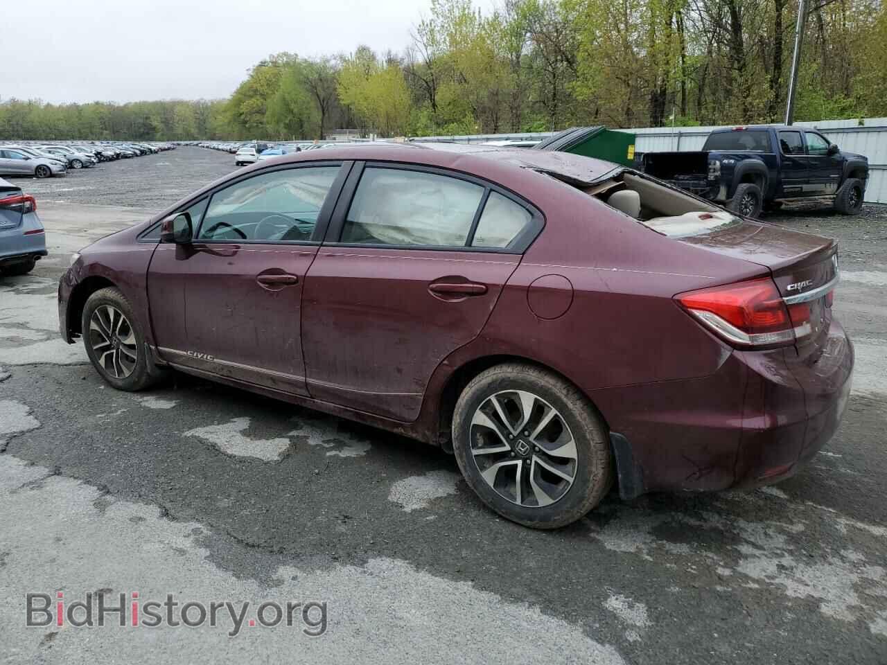 2013 HONDA CIVIC - VIN: 2HGFB2F86DH525192 - Фото 2