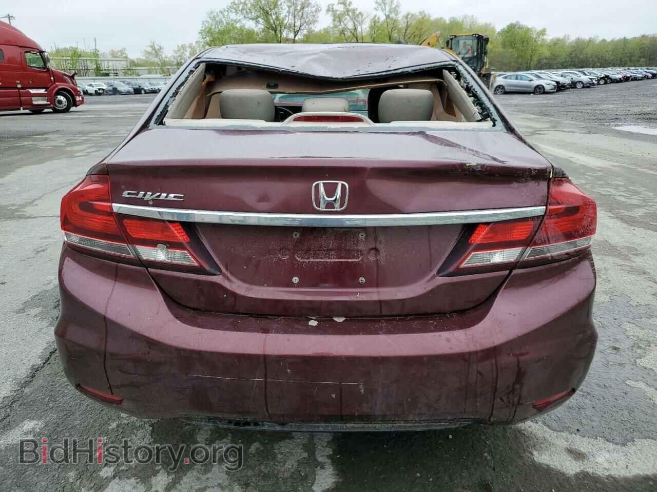 2013 HONDA CIVIC - VIN: 2HGFB2F86DH525192 - Фото 6