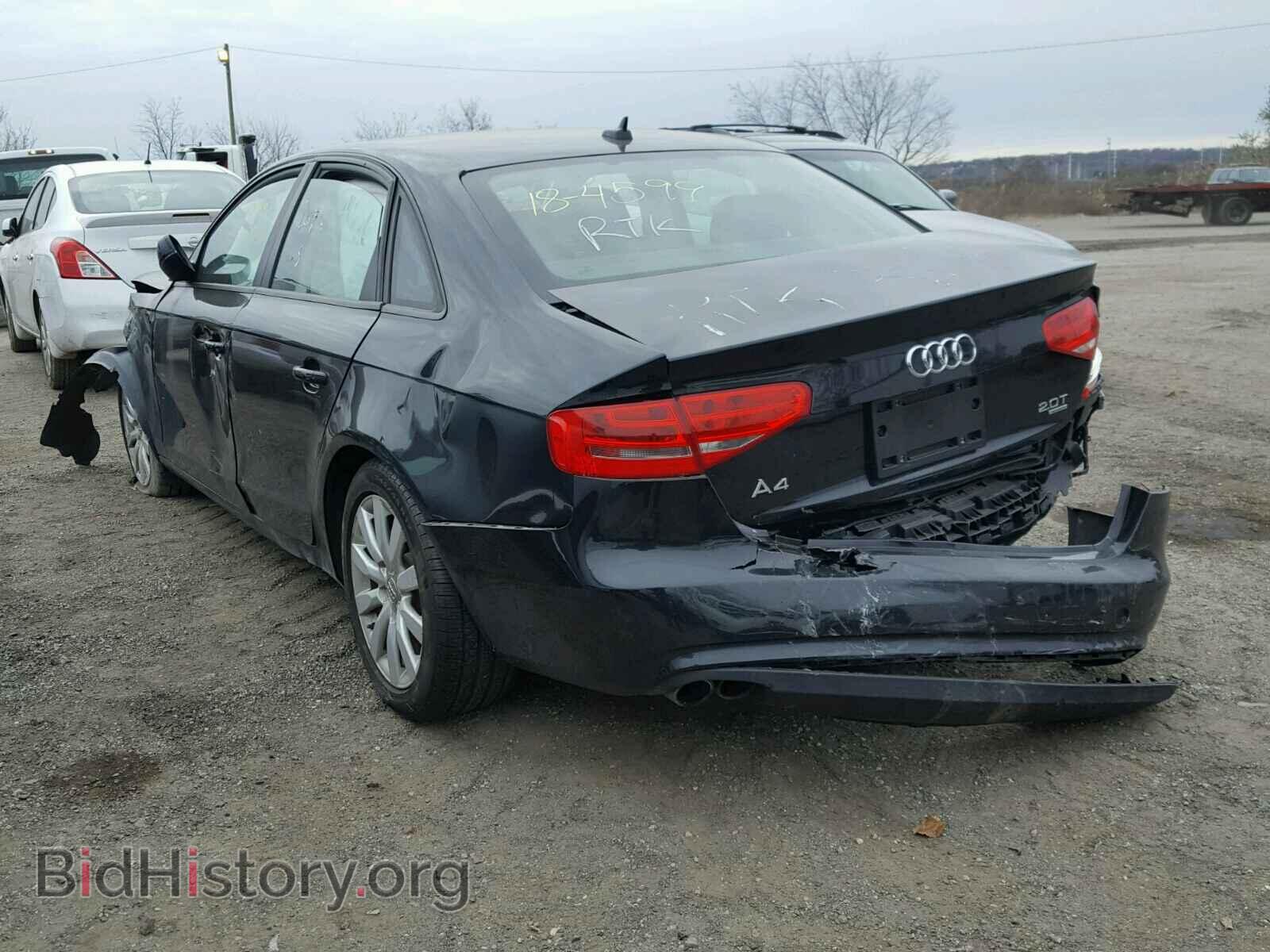 2014 AUDI A4 - VIN: WAUBFAFL2EN031532 - Photo 3