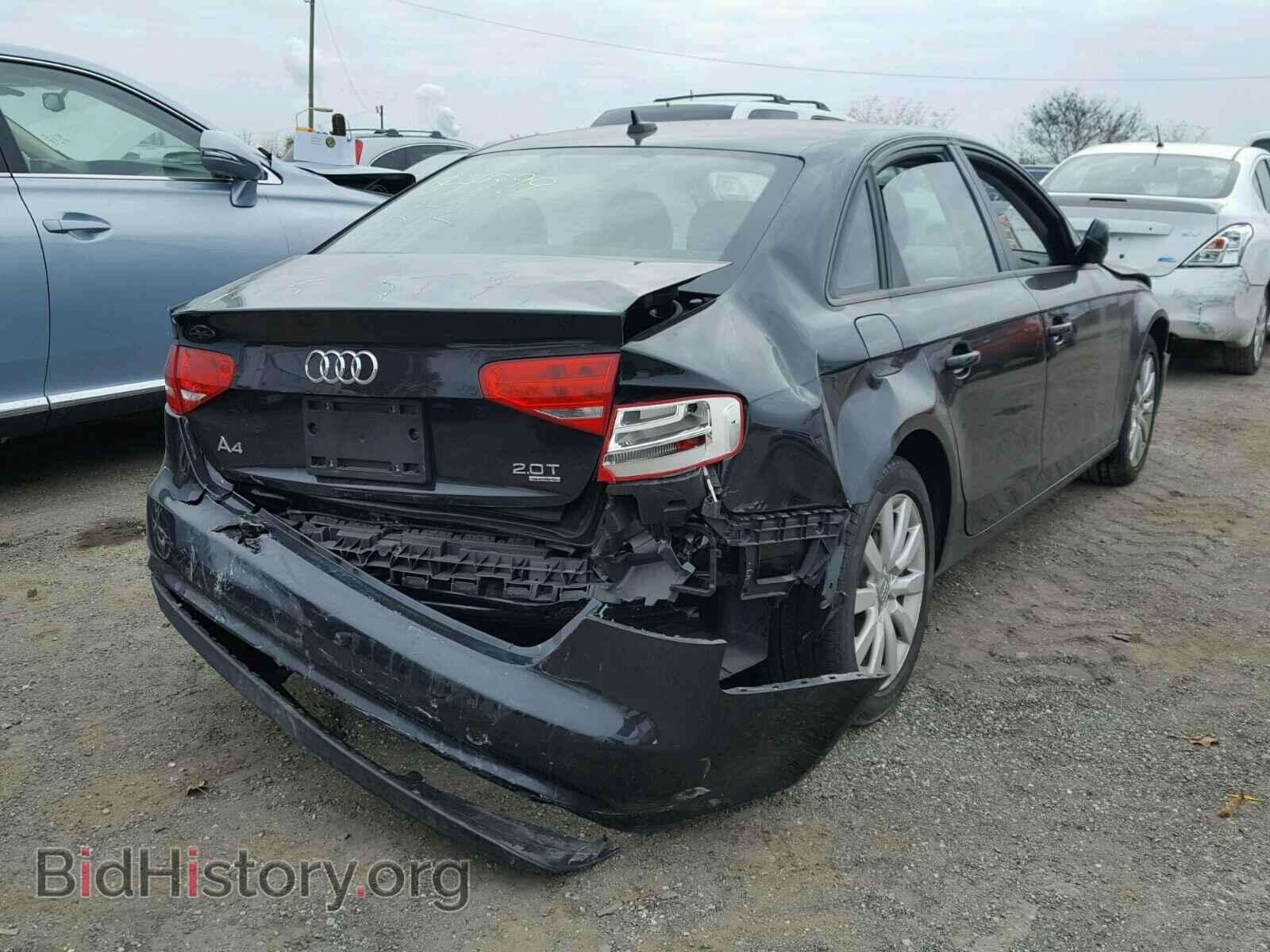 2014 AUDI A4 - VIN: WAUBFAFL2EN031532 - Photo 4