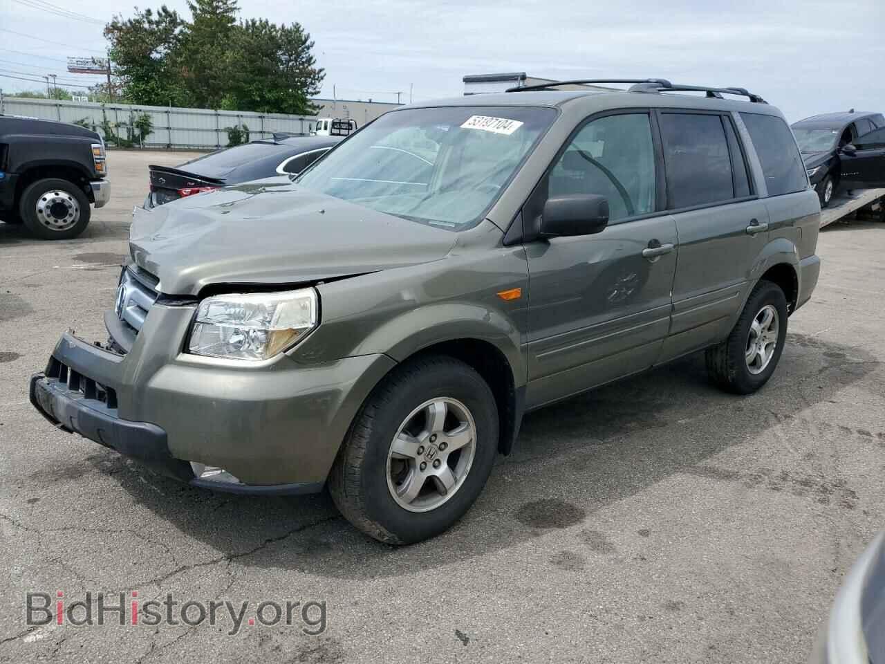 Фотография 2HKYF18407H522574 - HONDA PILOT 2007