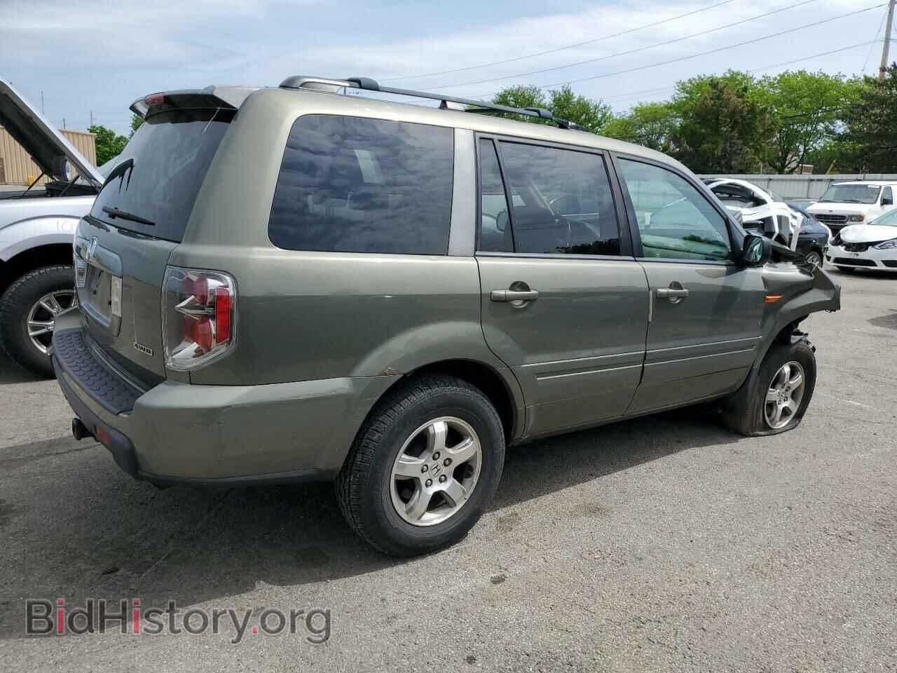 2007 HONDA PILOT - VIN: 2HKYF18407H522574 - Фото 3