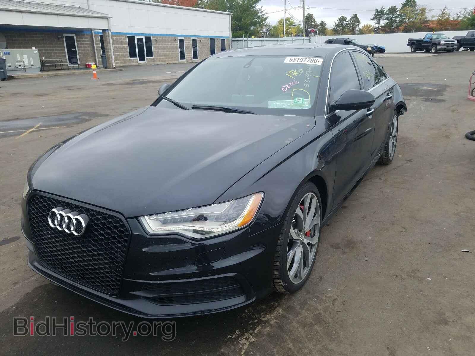 2012 AUDI A6 - VIN: WAUHGAFC1CN168823 - Фото 2