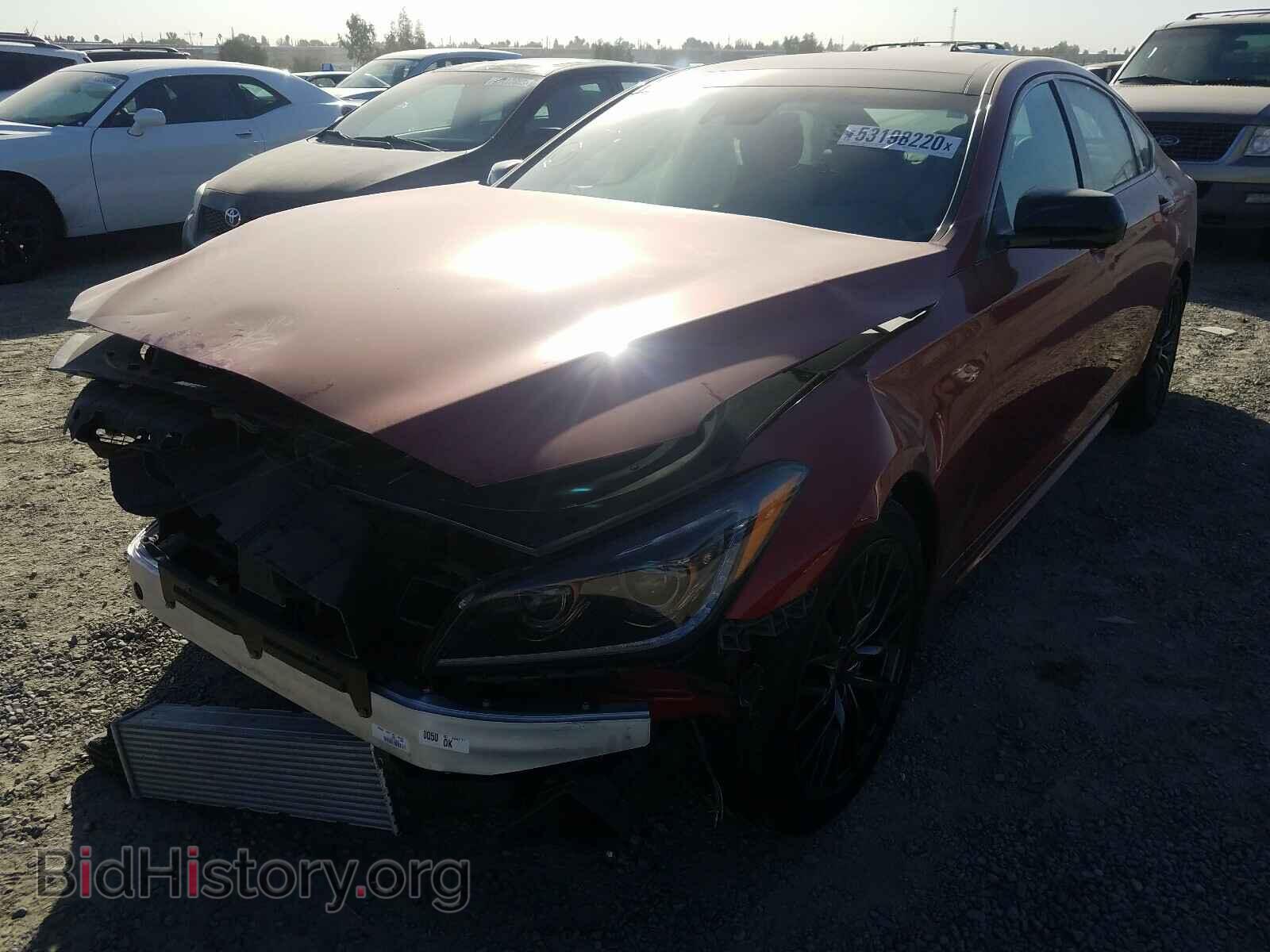 2020 GENESIS G80 - VIN: KMTFN4JB2LU330711 - Фото 2