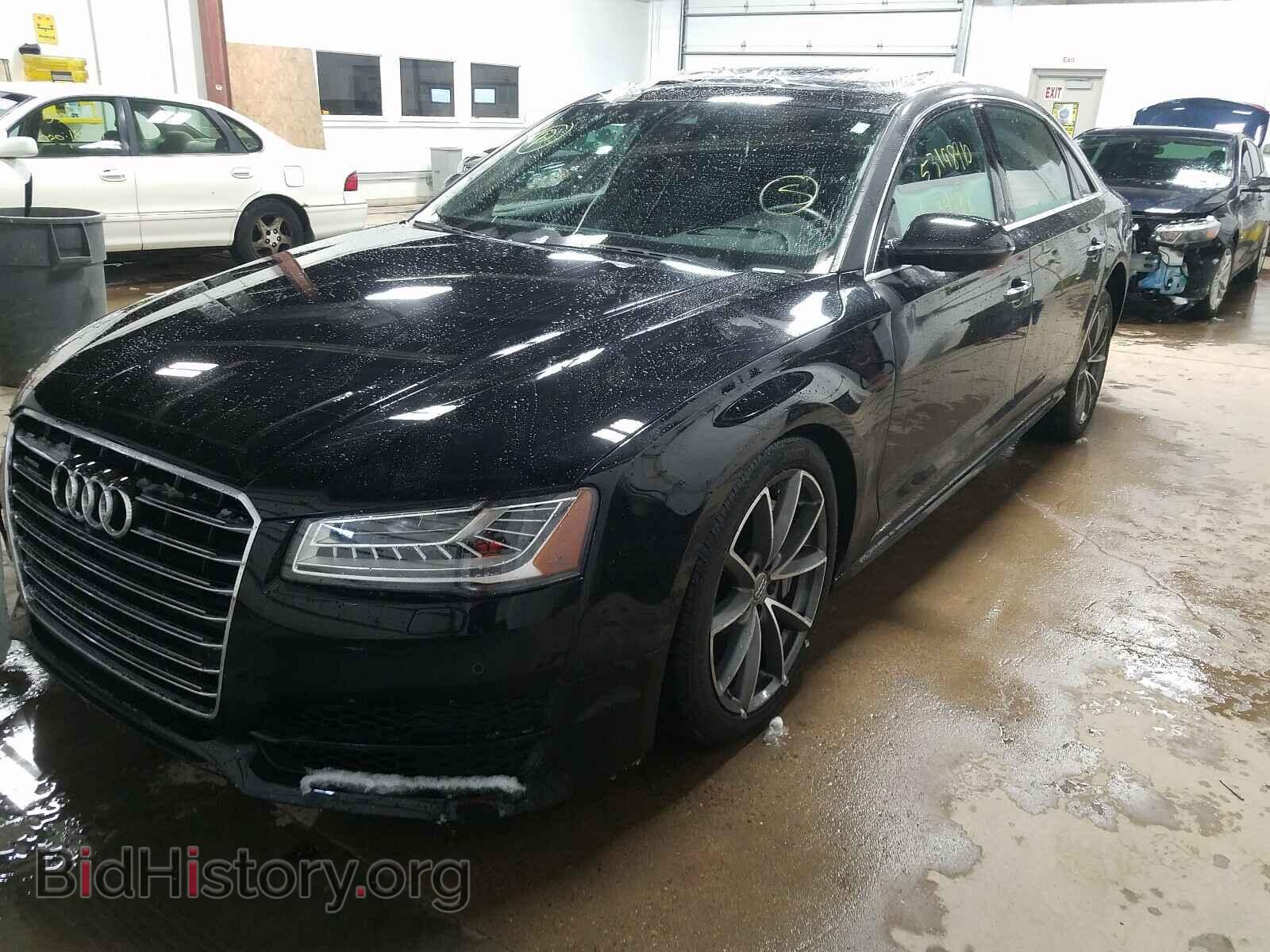 2016 AUDI A8 - VIN: WAU43AFD9GN015258 - Фото 2