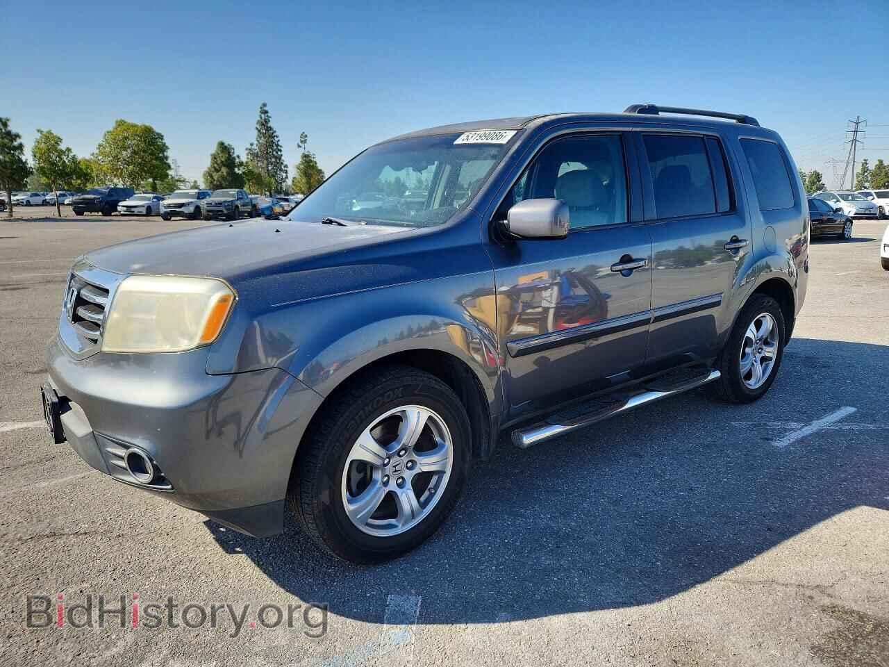 Фотография 5FNYF3H48CB043050 - HONDA PILOT 2012