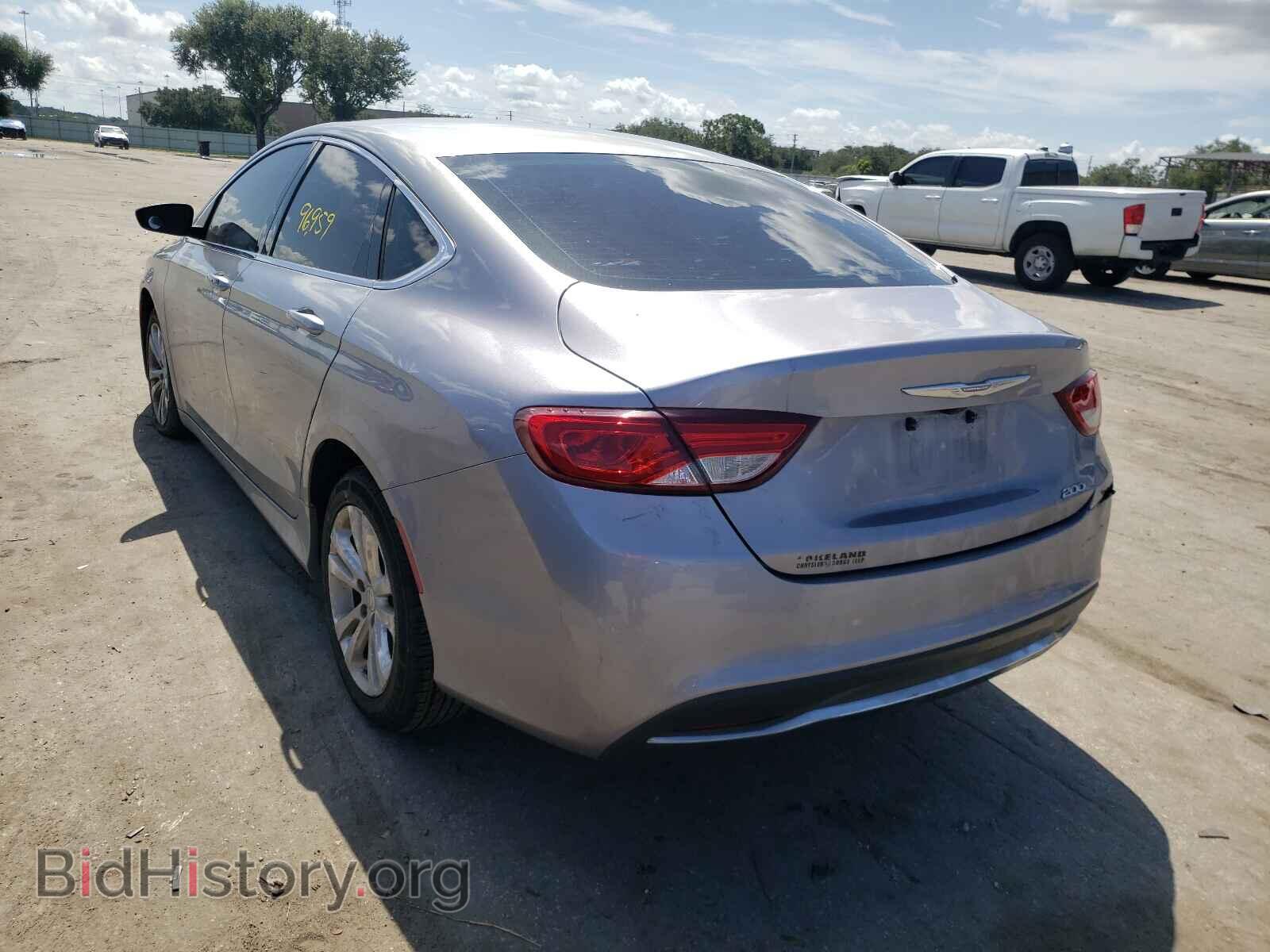 2015 CHRYSLER 200 - VIN: 1C3CCCABXFN702719 - Фото 3