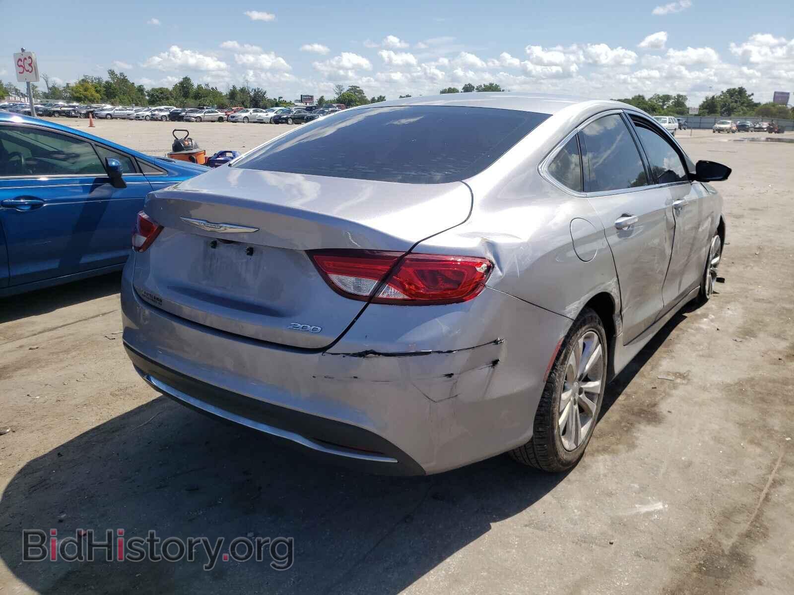2015 CHRYSLER 200 - VIN: 1C3CCCABXFN702719 - Фото 4