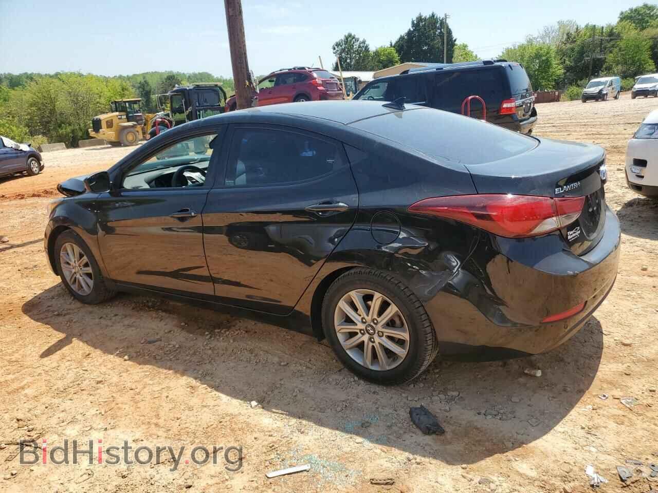 2014 HYUNDAI ELANTRA - VIN: 5NPDH4AE0EH542429 - Фото 2