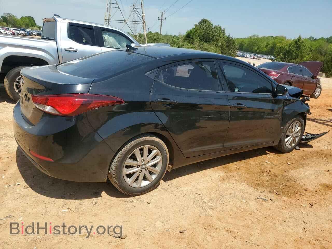 2014 HYUNDAI ELANTRA - VIN: 5NPDH4AE0EH542429 - Фото 3