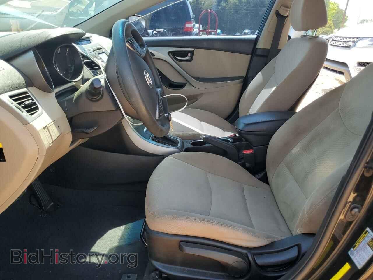 2014 HYUNDAI ELANTRA - VIN: 5NPDH4AE0EH542429 - Фото 7