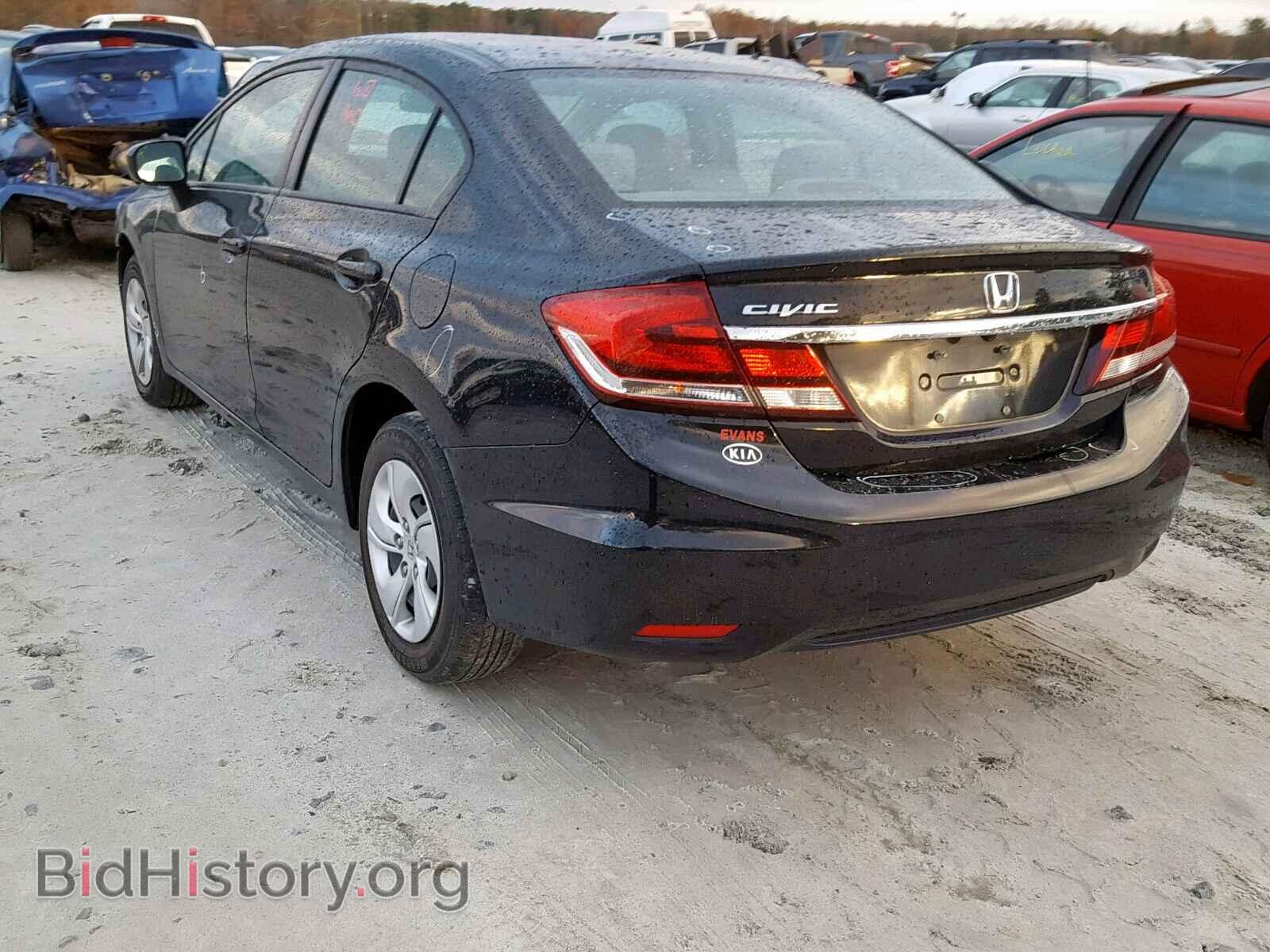 2014 HONDA CIVIC LX - VIN: 19XFB2F57EE016178 - Фото 3