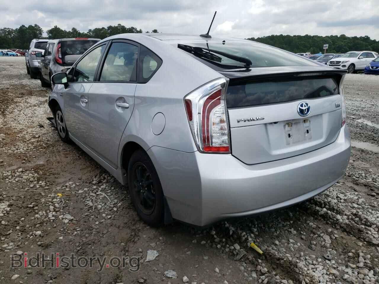 2014 TOYOTA PRIUS - VIN: JTDKN3DU2E1772977 - Фото 3
