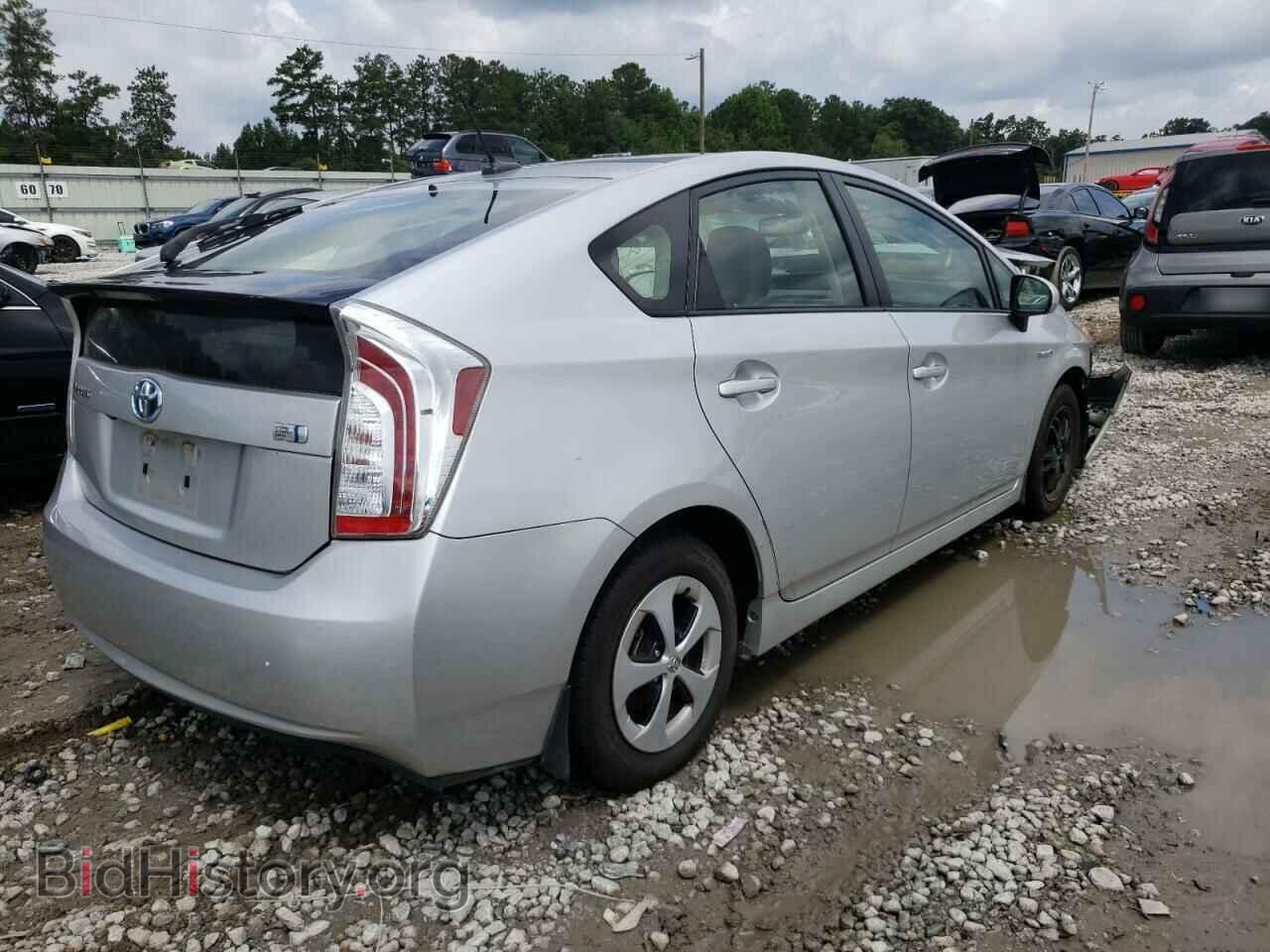 2014 TOYOTA PRIUS - VIN: JTDKN3DU2E1772977 - Фото 4