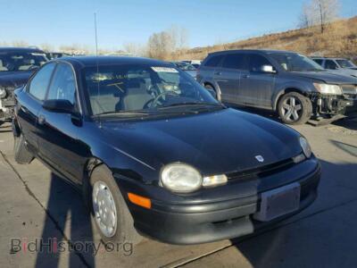 1997 Dodge NEON Neon Base, black — VIN 1B3ES27C5VD194067, Copart