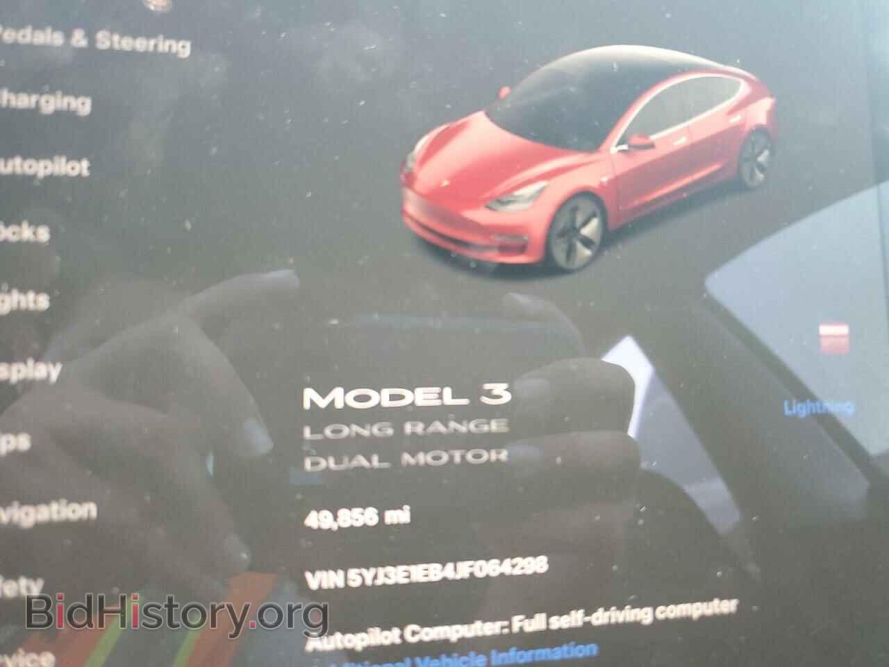 2018 TESLA MODEL 3 - VIN: 5YJ3E1EB4JF064298 - Фото 9